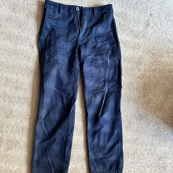 Navy Blue Size 0 Alex Mill Neil Pants - Picture 1 of 6